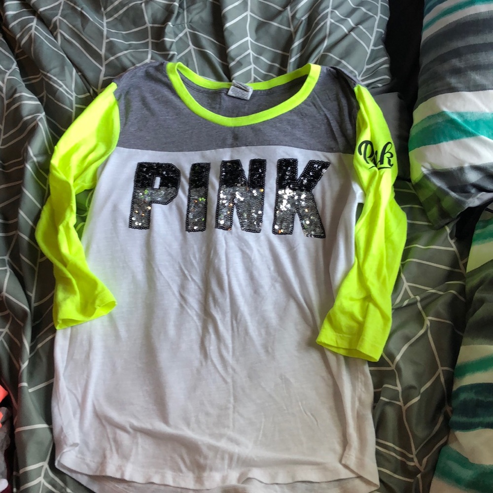 Pink Quarter Sleeve Shirt